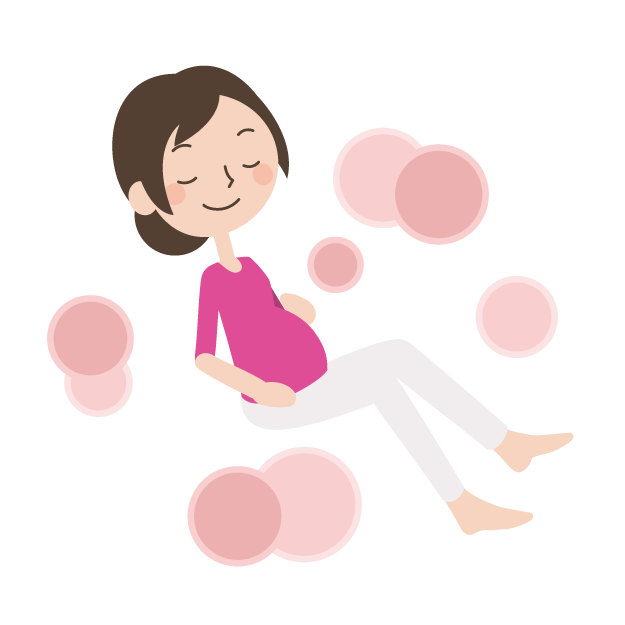 i-relax-1 リラックスする妊婦さん